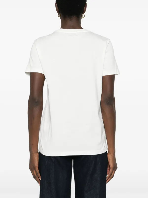 Max Mara graphic-print Cotton T-shirt | White | FARFETCH Max Mara graphic-print Cotton T-shirt | White | FARFETCH