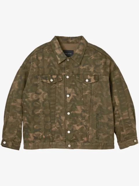 Marc Jacobs camouflage-print denim trucker jacket