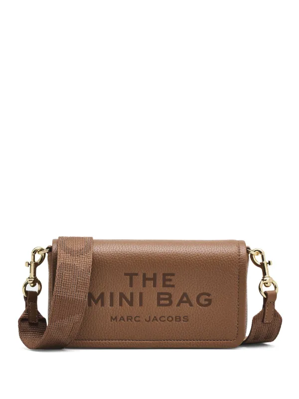 Marc Jacobs The Leather Mini Bag Brown FARFETCH IE