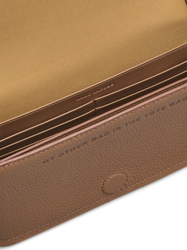 【関税込み】Marc Jacobs ブラウン The Leather Mini バッグ Marc Jacobs The Leather Mini Bag | Brown | FARFETCH JO