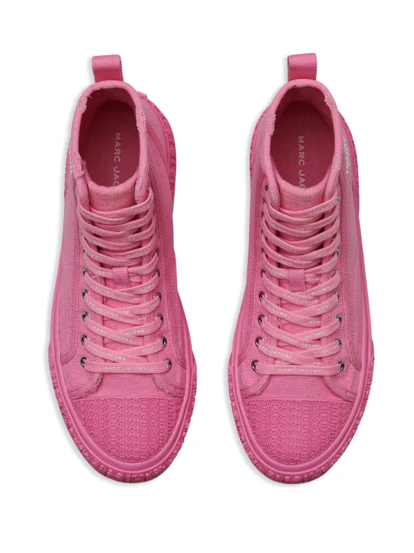 Marc Jacobs Canvas high-top Sneakers | Pink | FARFETCH