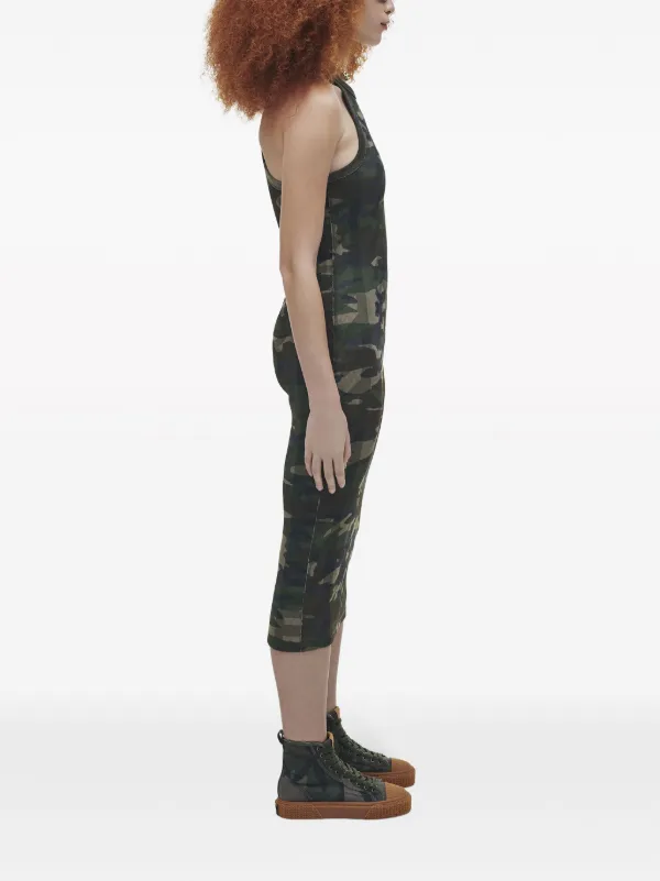 Marc Jacobs The Camo Jacquard high-top Sneakers | Green