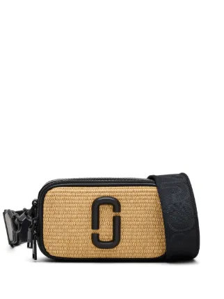Marc Jacobs The Woven Snapshot Camera Bag | Neutrals | FARFETCH