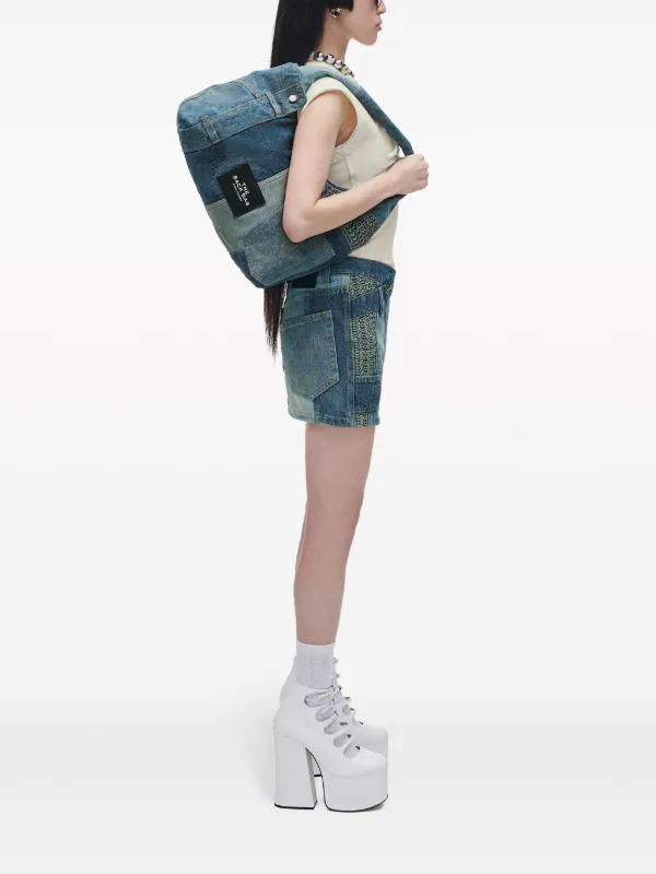 Marc Jacobs The Deconstructed Denim Sack バッグ | ブルー