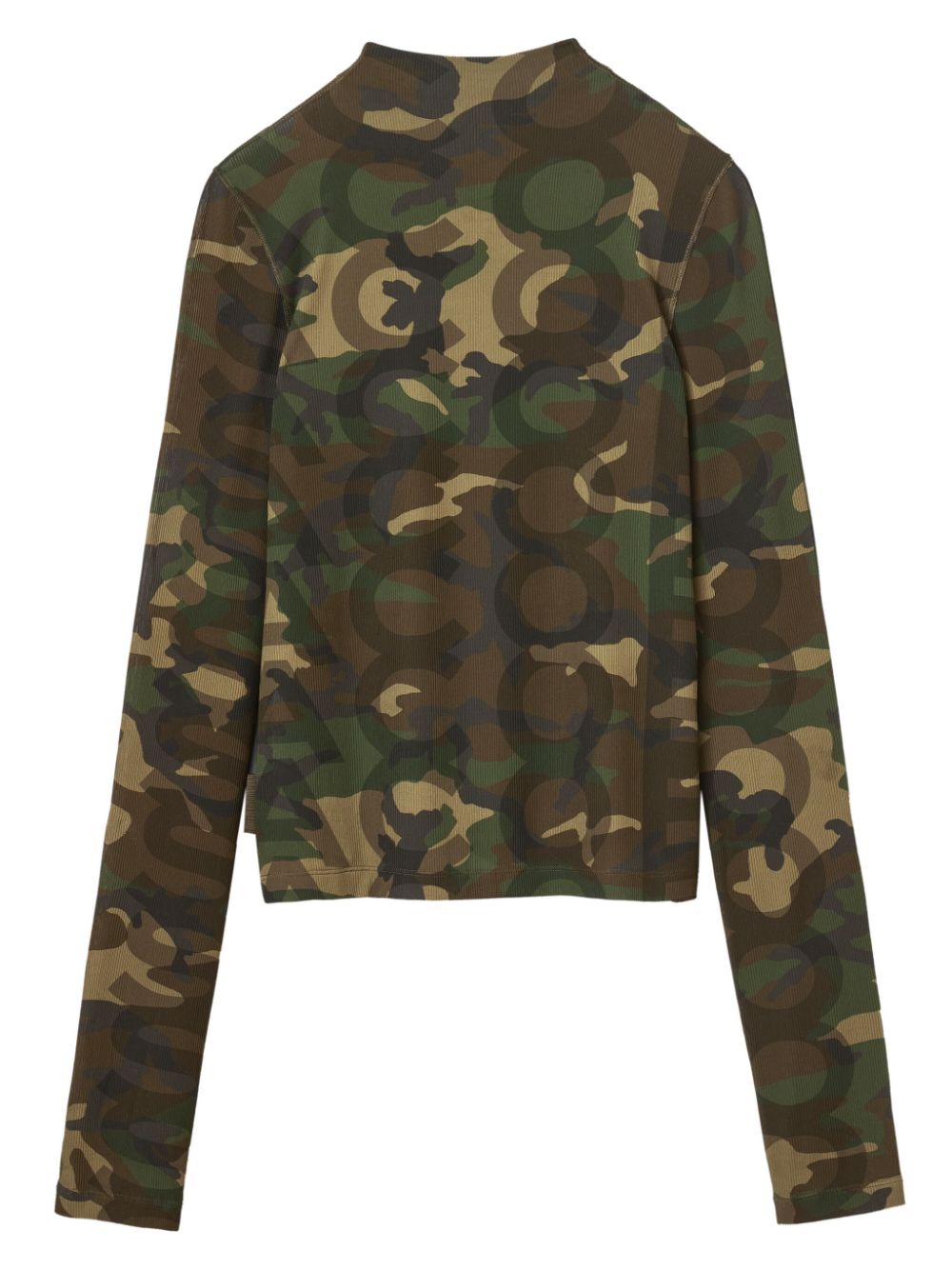 Marc Jacobs camouflage-print sheer T-shirt Women