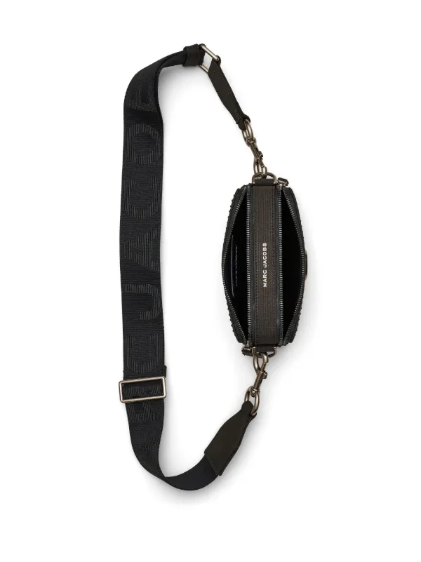 MARC JACOBS THE CAMERA BAG ブラック Marc Jacobs The Striped Snapshot Camera Bag | Black | FARFETCH