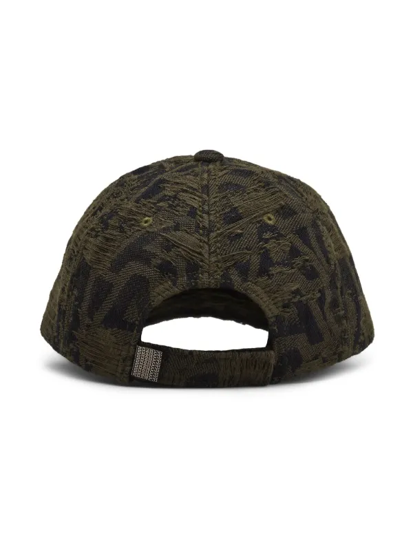 Marc Jacobs monogram-print Distressed Baseball Cap - Farfetch