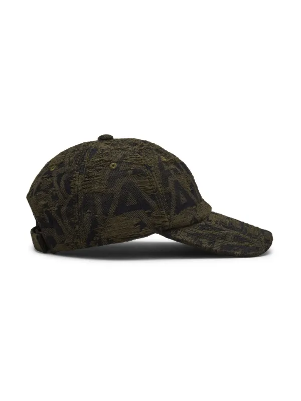 Marc Jacobs monogram-print Distressed Baseball Cap - Farfetch
