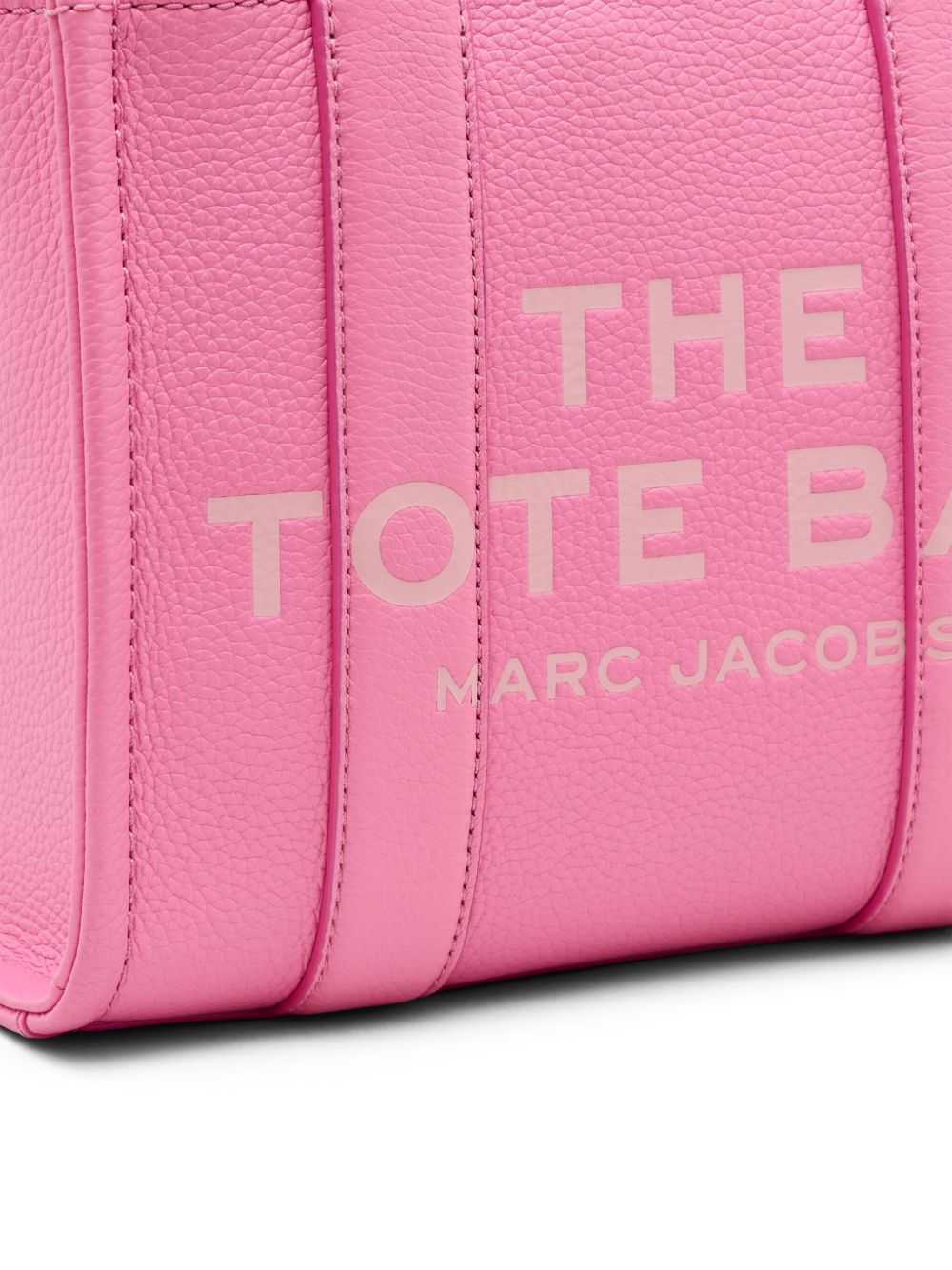 Shop Marc Jacobs The Small Leather Tote Bag In Pink