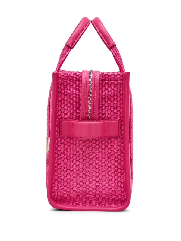 Marc Jacobs The Medium Woven Tote Bag | Pink | FARFETCH