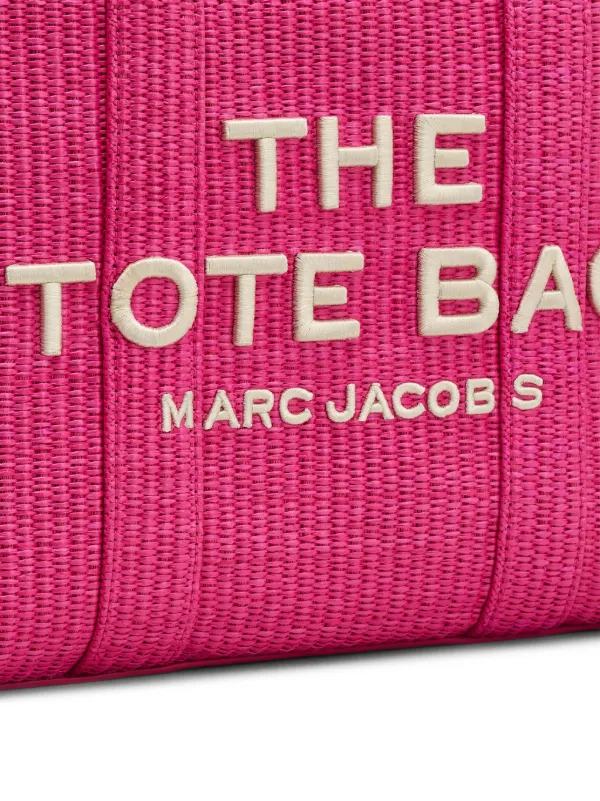 Marc Jacobs ザ ミディアム ウーブン トート バッグ | ピンク