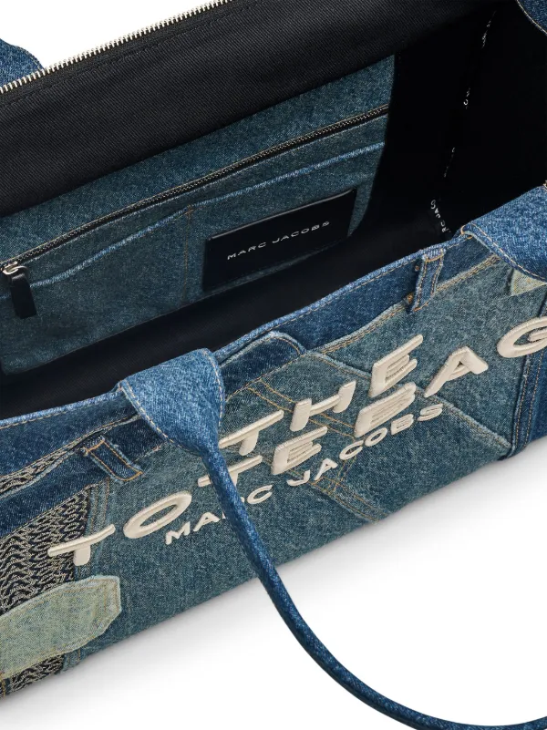 Marc Jacobs The Large Deconstructed Denim Tote バッグ