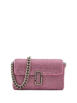 Marc Jacobs ラインストーン　ショルダーバッグ Amazon | Marc Jacobs The ラインストーン J Marc ミニ ショルダー