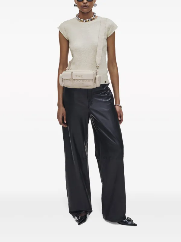 素敵＜Marc Jacobs＞'The Leather Cargo' バッグ オフホワイト Marc Jacobs The Leather Cargo Bag | Neutrals | FARFETCH JO