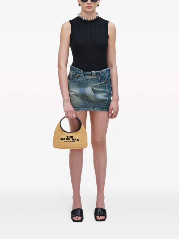 ☆韓国の人気☆【MARC JACOBS】☆MINI THE SACK BAG HANDBAG☆ Marc Jacobs The Leather Mini Sack Bag, Camel: Handbags