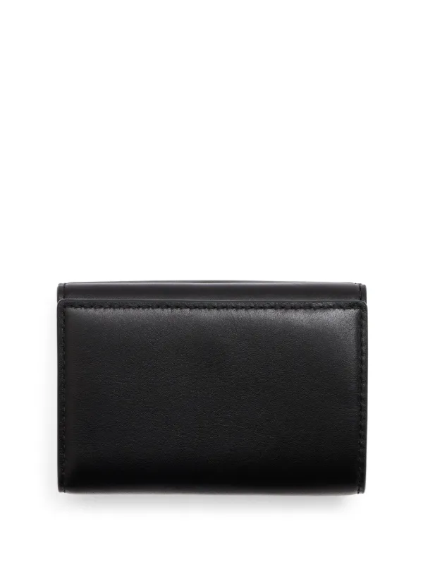 若者に人気のブランド Jacobs Marc The Black | Wallet tri-fold Marc J Leather 小物
