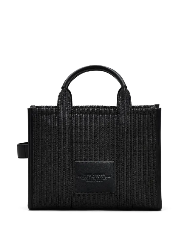 トートバッグ Marc Jacobs THE MEDIUM WOVEN TOTE BAG Marc Jacobs The Medium Woven Tote Bag | Black | FARFETCH