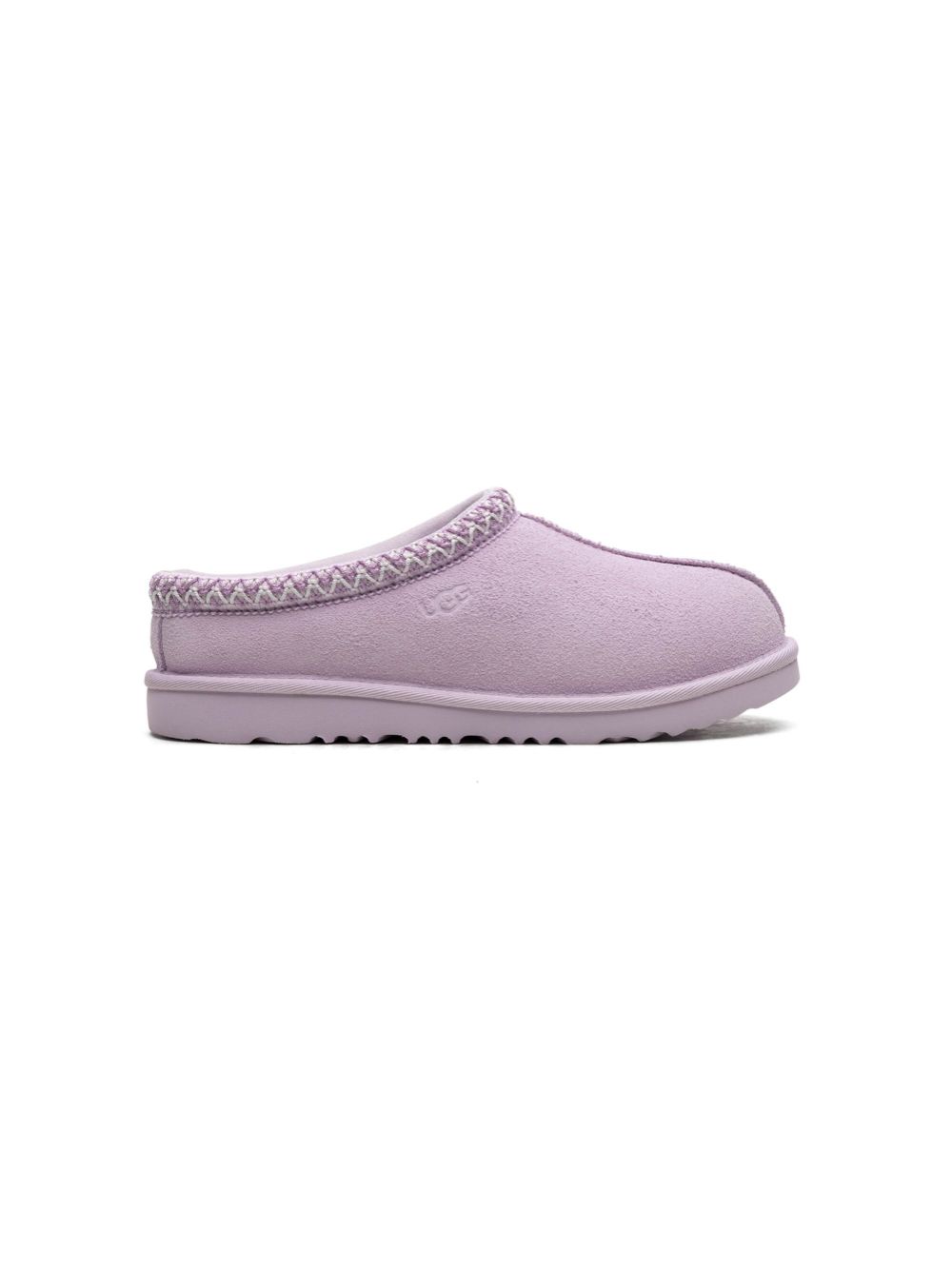 UGG Kids Tasman II "Lavender" suede slippers Pink