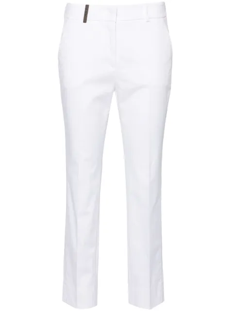 Peserico mid-rise tailored trousers
