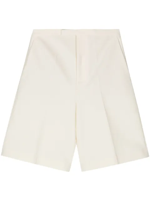 Róhe interlocking-twill tailored shorts