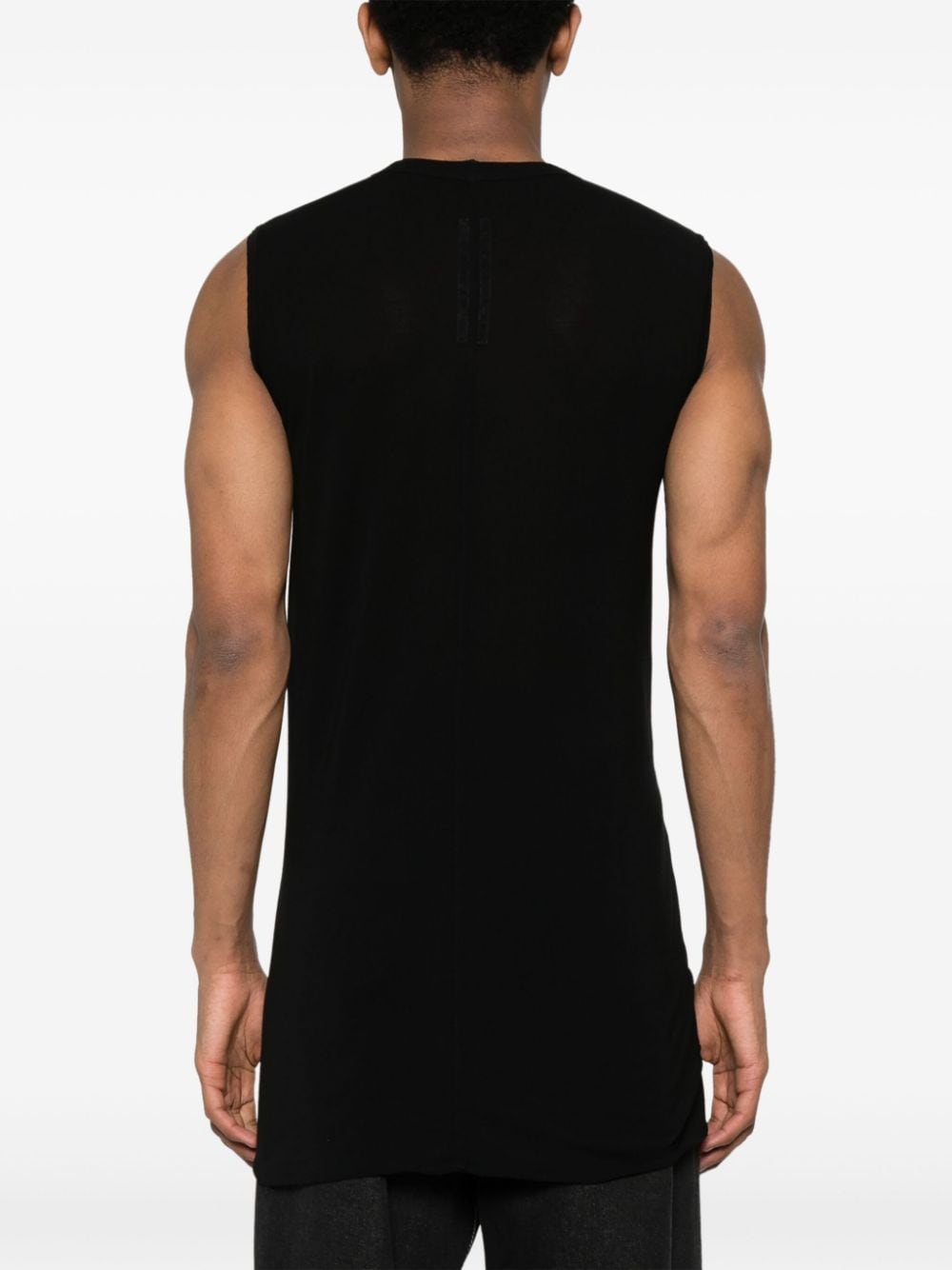 Shop Rick Owens Sleeveless Tank Top In Black