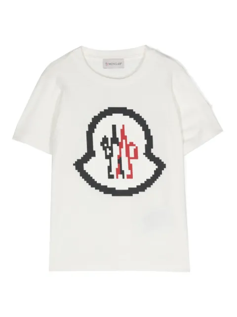Moncler Enfant logo-print cotton T-shirt