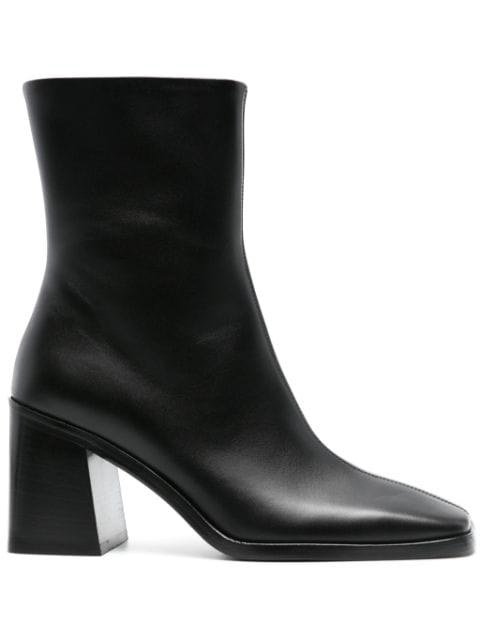 Scarosso Tara leather ankle boots