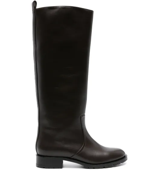 Scarosso Sofia leather knee-high boots