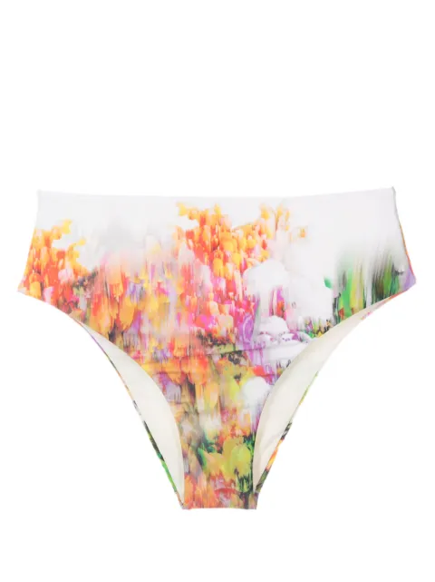 Lenny Niemeyer graphic-print bikini bottoms