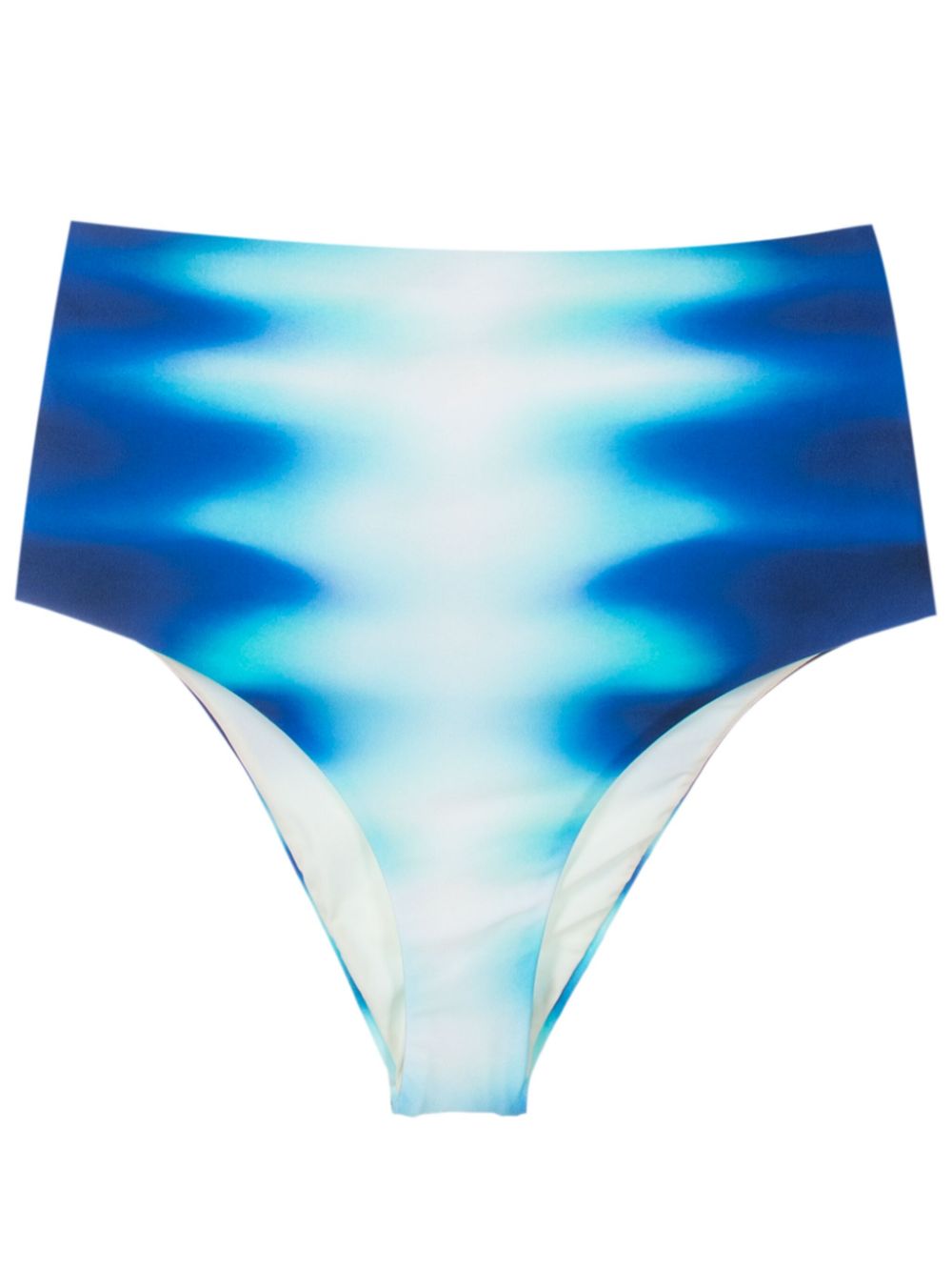 Lenny Niemeyer abstract-print bikini bottoms - Blue