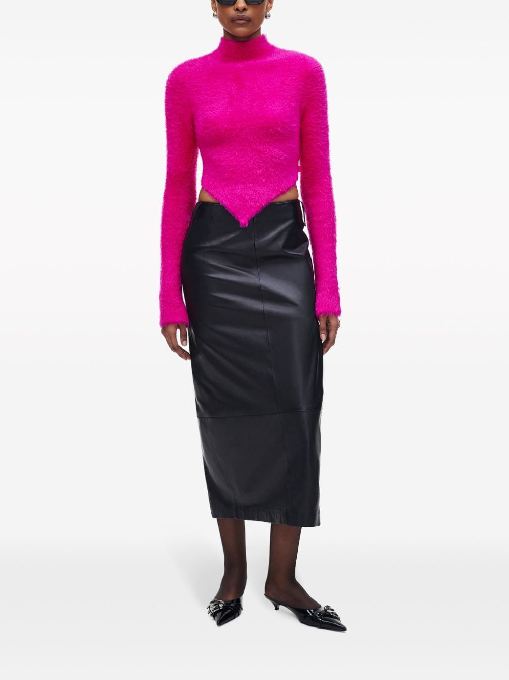 Marc Jacobs Cropped trui - Roze