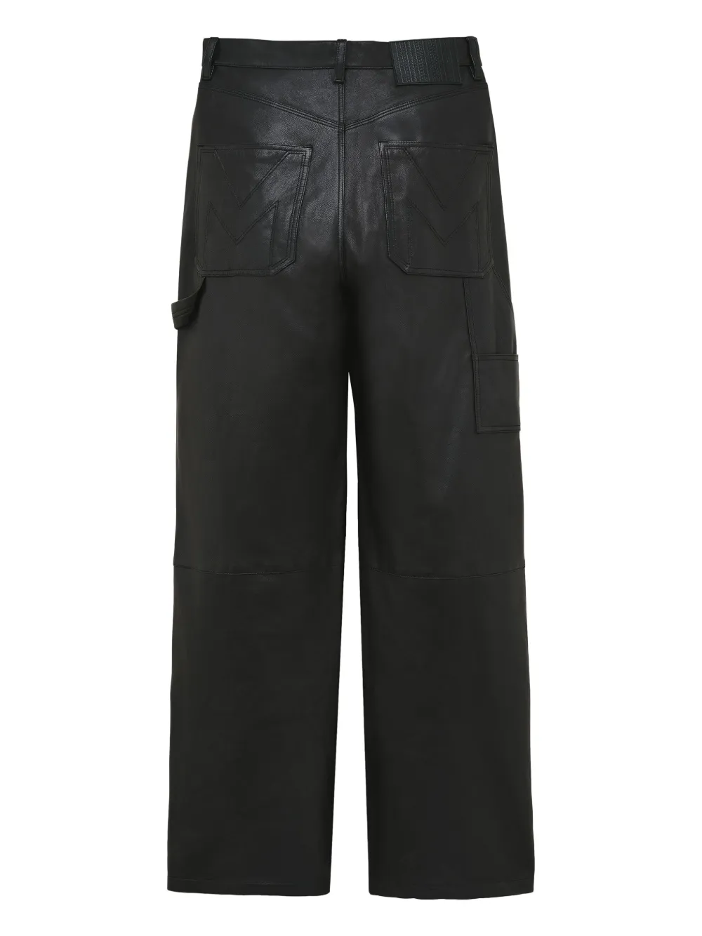 Affordable Marc Jacobs wide-leg leather trousers Women