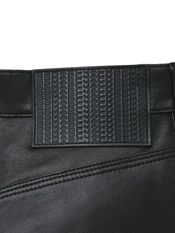 Marc Jacobs ワイド レザーパンツ | ブラック | FARFETCH JP