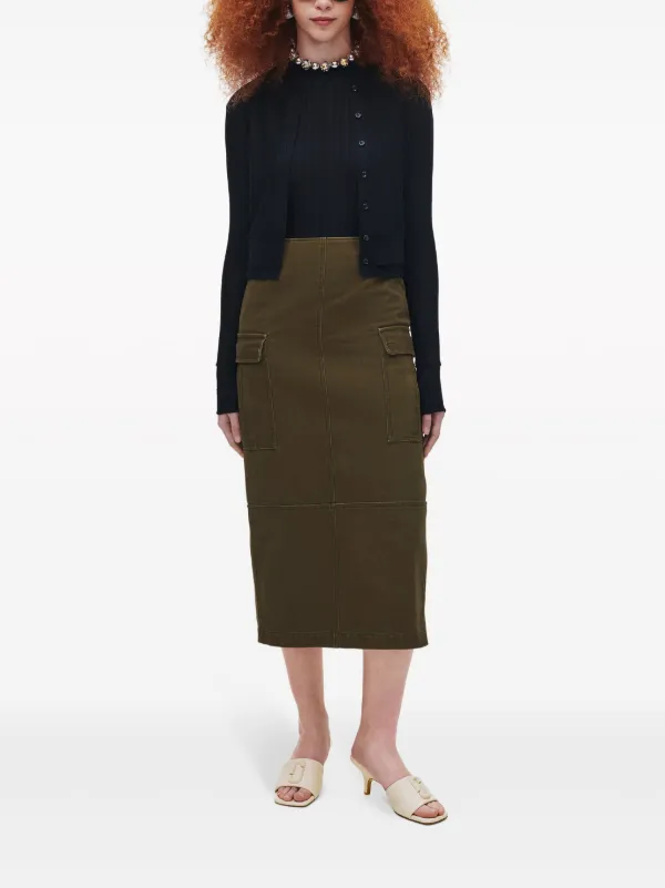 MARC JACOBS ／ スカート 楽天市場】美品【中古】マークジェイコブス MARC JACOBS フレア