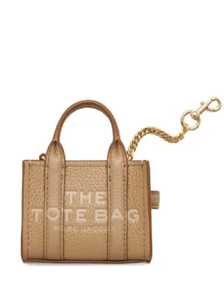 Marc Jacobs The Nano Tote Bag Charm | Brown | FARFETCH