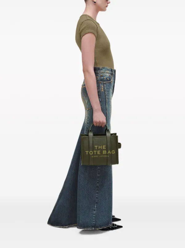Marc Jacobs The Small Leather Tote バッグ | グリーン | FARFETCH JP