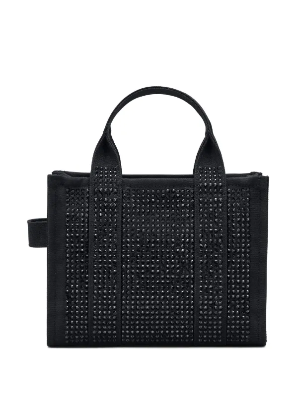 驚きの激安価格 Marc Jacobs ザ スモール クリスタル キャンバス トート バッグ バッグ