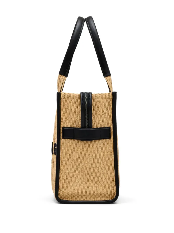 Marc Jacobs The Large Woven Tote Bag | Neutrals | FARFETCH