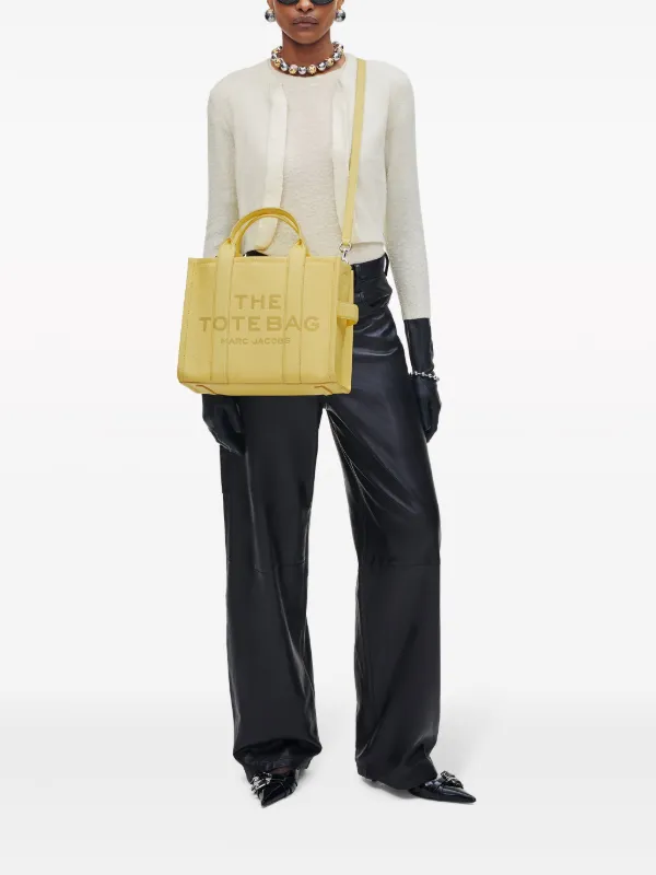 MARC JACOBS THE TOTE BAG イエロー Marc Jacobs The Monogram Terry Tote Small Golden Kiwi