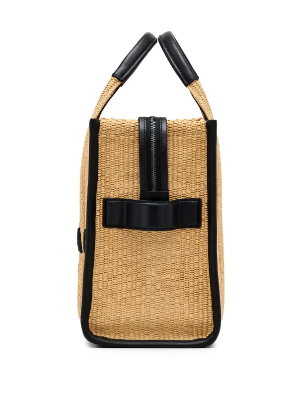 MARC JACOBS THE TOTE BAG ブラウン Marc Jacobs The Medium Woven Tote Bag | Neutrals | FARFETCH JO