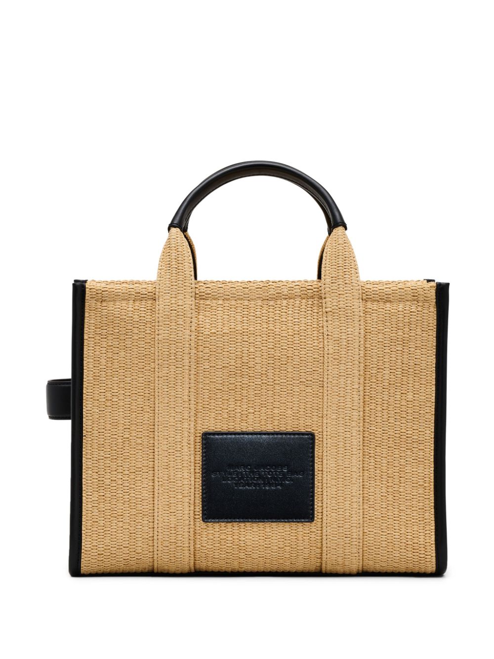 Shop Marc Jacobs The Medium Woven Tote Bag In 中性色
