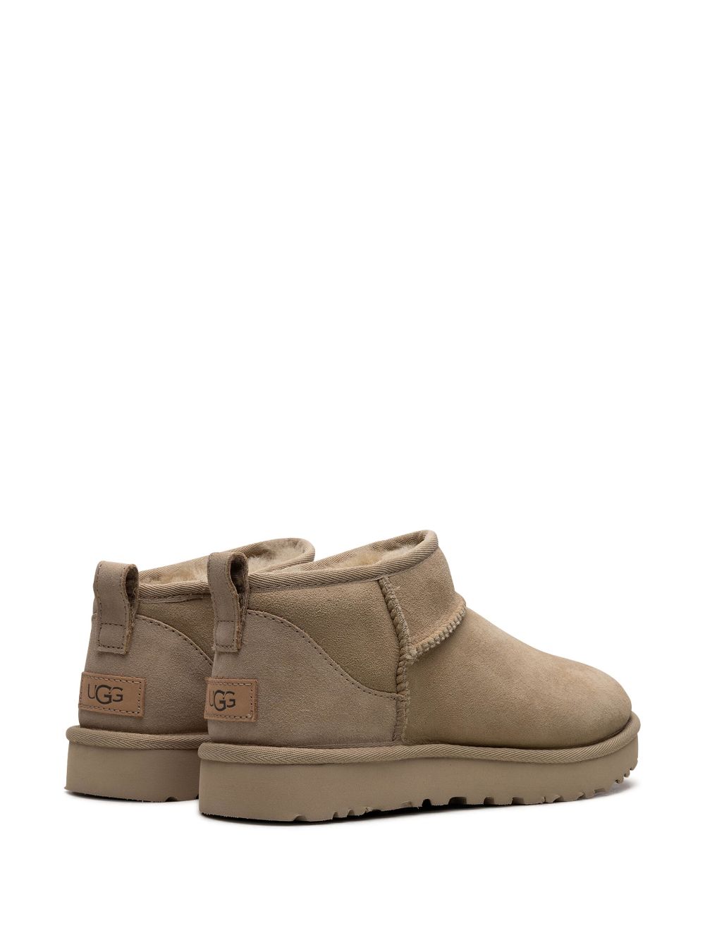 UGG Classic Ultra Mini laarzen met plateauzool Beige