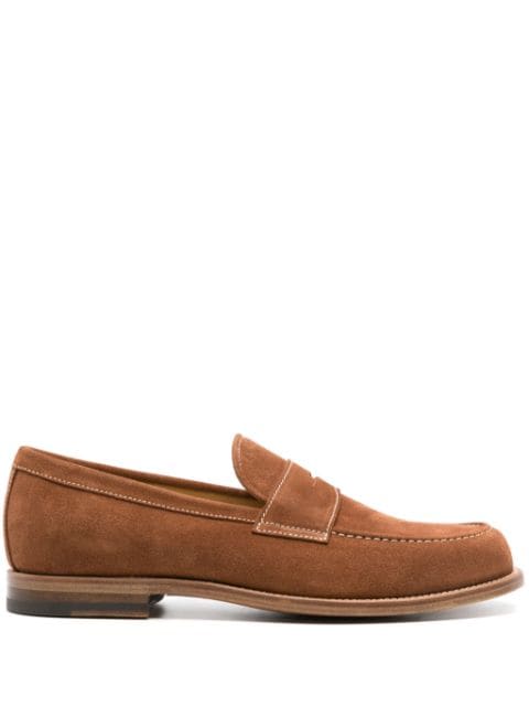 Scarosso Edward suede loafers
