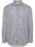 ETRO graphic-print cotton shirt - White