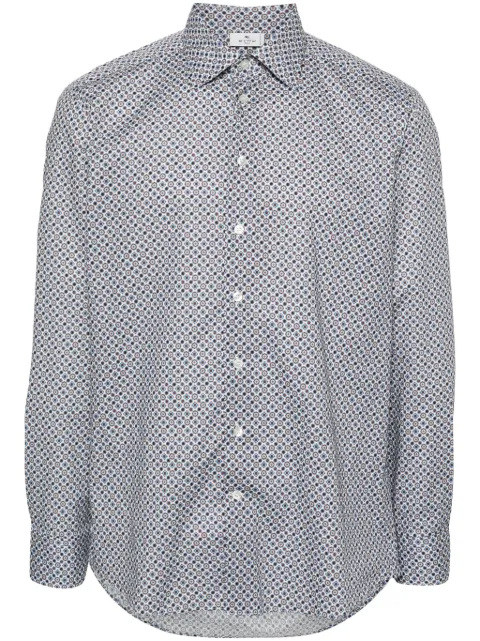 ETRO graphic-print cotton shirt