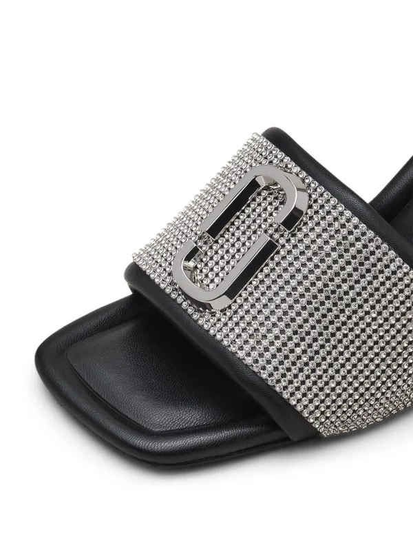★Marc Jacobs★9月8日までの特価★The J Marc Heeled Sandal Marc Jacobs 65MM The Rhinestone J Marc Heeled Sandal | Saks
