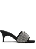 Marc Jacobs The Rhinestone J Marc 65mm sandals - Black