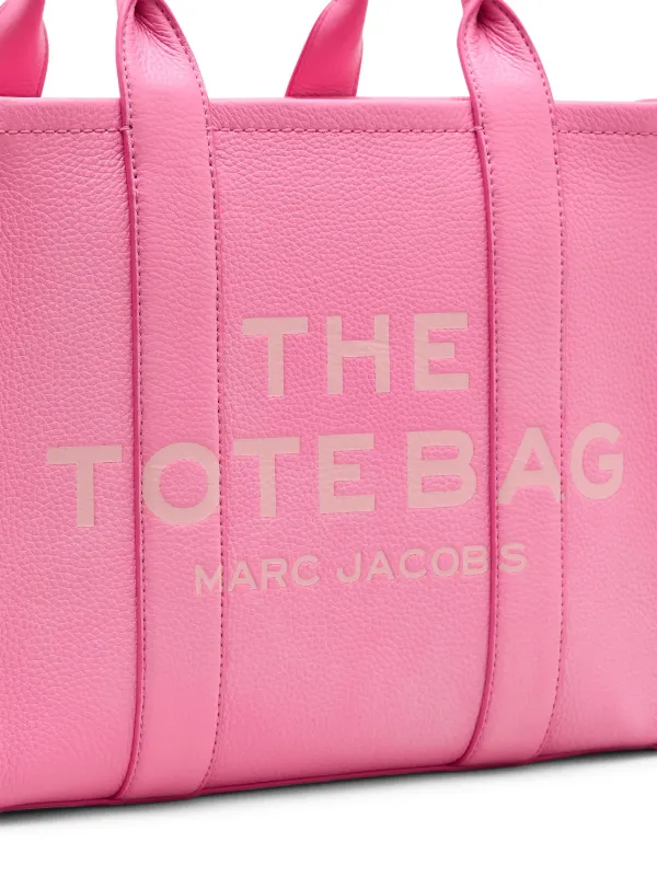 Marc Jacobs The Medium Leather Tote Bag | Pink | FARFETCH