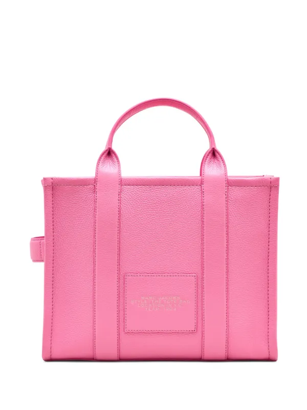 Marc Jacobs The Medium Leather Tote Bag | Pink | FARFETCH
