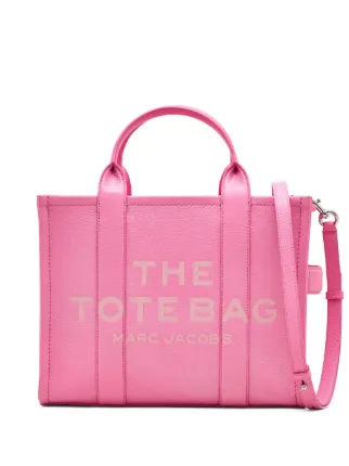 レザー ハンドバッグ ピンク Marc Jacobs レザーハンドバッグ | ピンク | FARFETCH JP